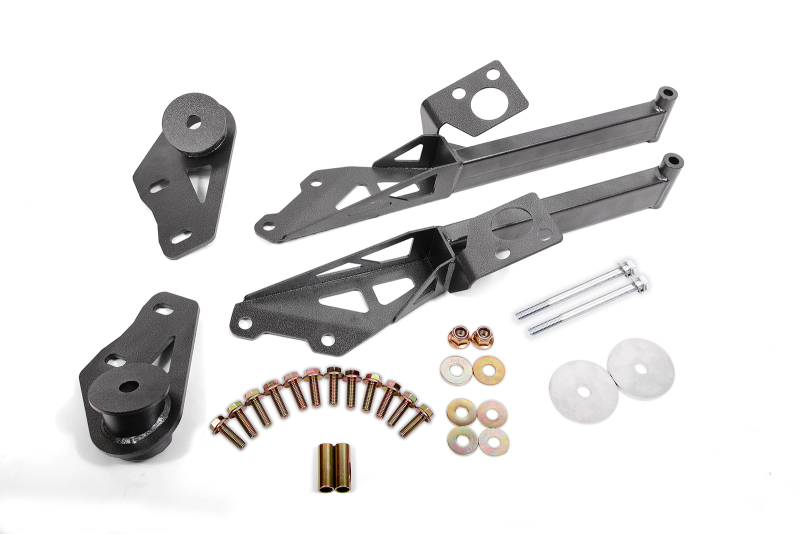 Ford Mustang Subframe Support Brace - BMR Suspension - CB762 - Black Hammertone - `15-`23